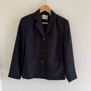 Vintage Classic Black Women's Blazer 8P